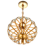 9935P12-1-182 Altair 1 Light Chandelier With Antique Bronze Finish