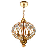 9935P14-3-182 Altair 3 Light Chandelier With Antique Bronze Finish