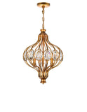 9935P14-3-182 Altair 3 Light Chandelier With Antique Bronze Finish