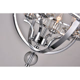 9957P16-4-601 Arkansas 4 Light Chandelier With Chrome Finish