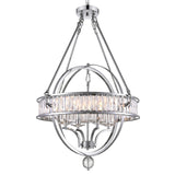 9957P20-4-601 Arkansas 4 Light Chandelier With Chrome Finish