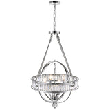 9957P20-4-601 Arkansas 4 Light Chandelier With Chrome Finish