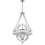 9957P20-4-601 Arkansas 4 Light Chandelier With Chrome Finish