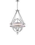 9957P20-4-601 Arkansas 4 Light Chandelier With Chrome Finish