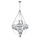 9957P30-6-601 Arkansas 6 Light Chandelier With Chrome Finish