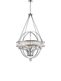 9957P42-12-601 Arkansas 12 Light Chandelier With Chrome Finish