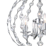 9970P19-4-601 Esia 4 Light Chandelier With Chrome Finish