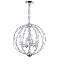 9970P19-4-601 Esia 4 Light Chandelier With Chrome Finish