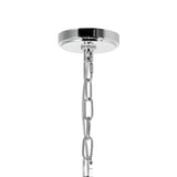 9970P26-8-601 Esia 8 Light Chandelier With Chrome Finish