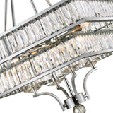 9972P23-8-601 Shalia 8 Light Chandelier With Chrome Finish