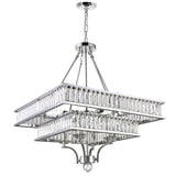 9972P23-8-601 Shalia 8 Light Chandelier With Chrome Finish