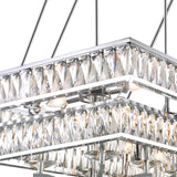 9972P47-20-601 Shalia 20 Light Island Chandelier With Chrome Finish