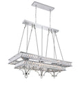 9972P47-20-601 Shalia 20 Light Island Chandelier With Chrome Finish