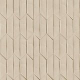 A65002 Grandeco Sveg Geometric Taupe Wallpaper 