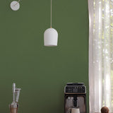 A70802 Grandeco Happy Plain Texture Green Wallpaper