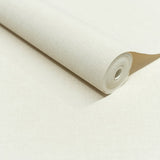 A71002 Grandeco Solena Linen Texture Cream Wallpaper
