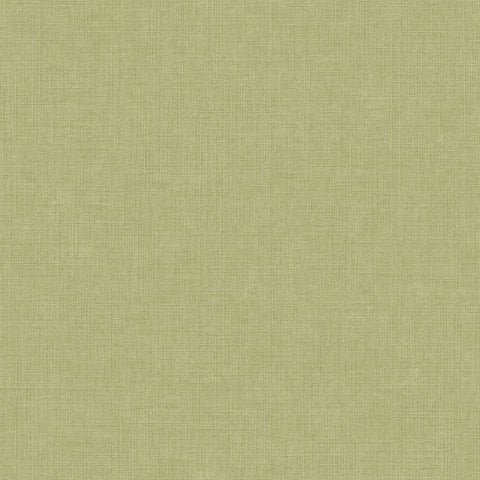 A71007 Grandeco Solena Linen Texture Green Wallpaper 