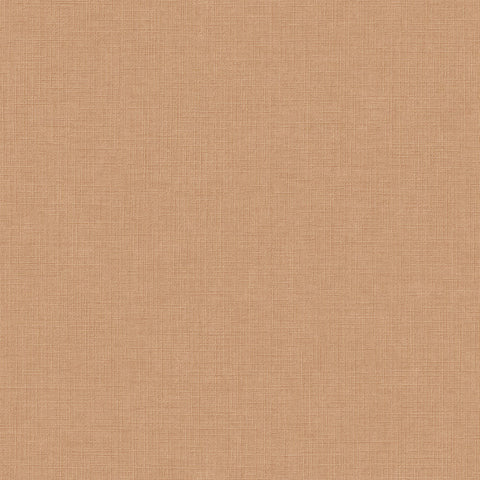 A71010 Grandeco Solena Linen Texture Rust Wallpaper
