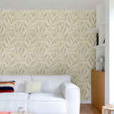 A76101 Branched Leaves All-over Wallpaper
