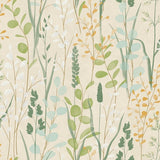 A76202 Branched Leaves All-over Wallpaper