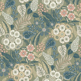 A76603 Classical Floral All-over Wallpaper  