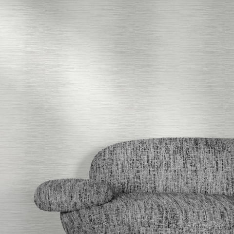 A77901 Irregular Stripes Grey Wallpaper