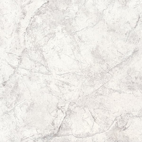 A78001 Marble Plain White Wallpaper