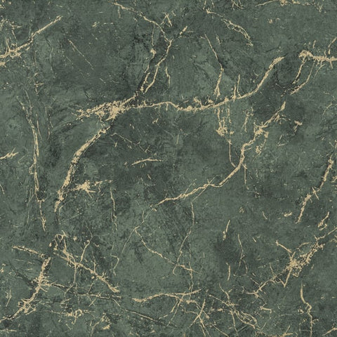 A78002 Marble Plain Green Wallpaper