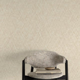 A78302 Textile Plain Beige Wallpaper