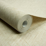A78302 Textile Plain Beige Wallpaper