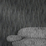 A78501 Patinated Plain Black Wallpaper