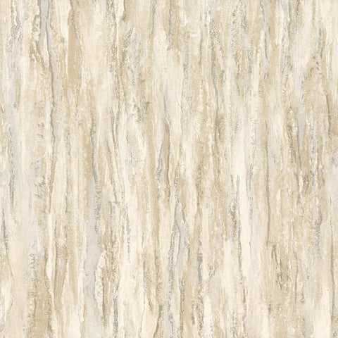 A78504 Patinated Plain Beige Wallpaper