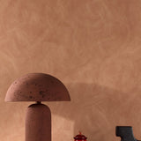 A78706 Authentic Plaster Plain Brown Wallpaper