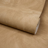 A78707 Authentic Plaster Plain Brown Wallpaper