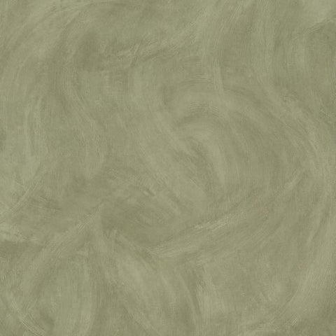 A78709 Authentic Plaster Plain Green Wallpaper