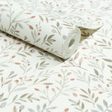 A78802 Classical Floral All-over Wallpaper