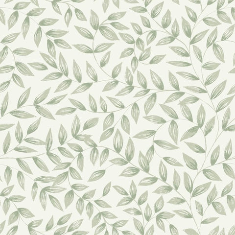 A79202 Branched Leaves All-over Wallpaper 