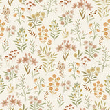 A80102 Classical Floral All-over Multi-colored Wallpaper