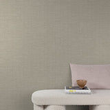 A80303 Textile Plain Beige Wallpaper