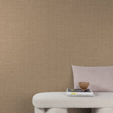 A80304 Textile Plain Orange Wallpaper