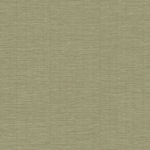A80305 Textile Plain Green Wallpaper