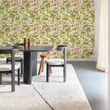 A80402 Classical Floral All-over Wallpaper