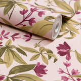 A80402 Classical Floral All-over Wallpaper