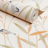 A83501 Branched Leaves All-over Wallpaper