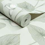 A83601 Branched Leaves All-over Wallpaper