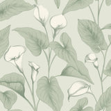 A83601 Branched Leaves All-over Wallpaper