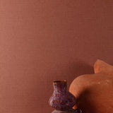 A84926 Textile Plain Orange Wallpaper