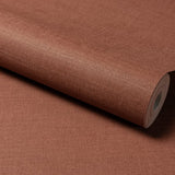 A84926 Textile Plain Orange Wallpaper