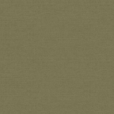 A84927 Textile Plain Green Wallpaper