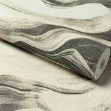 A85101 Geometric All-over Black Wallpaper